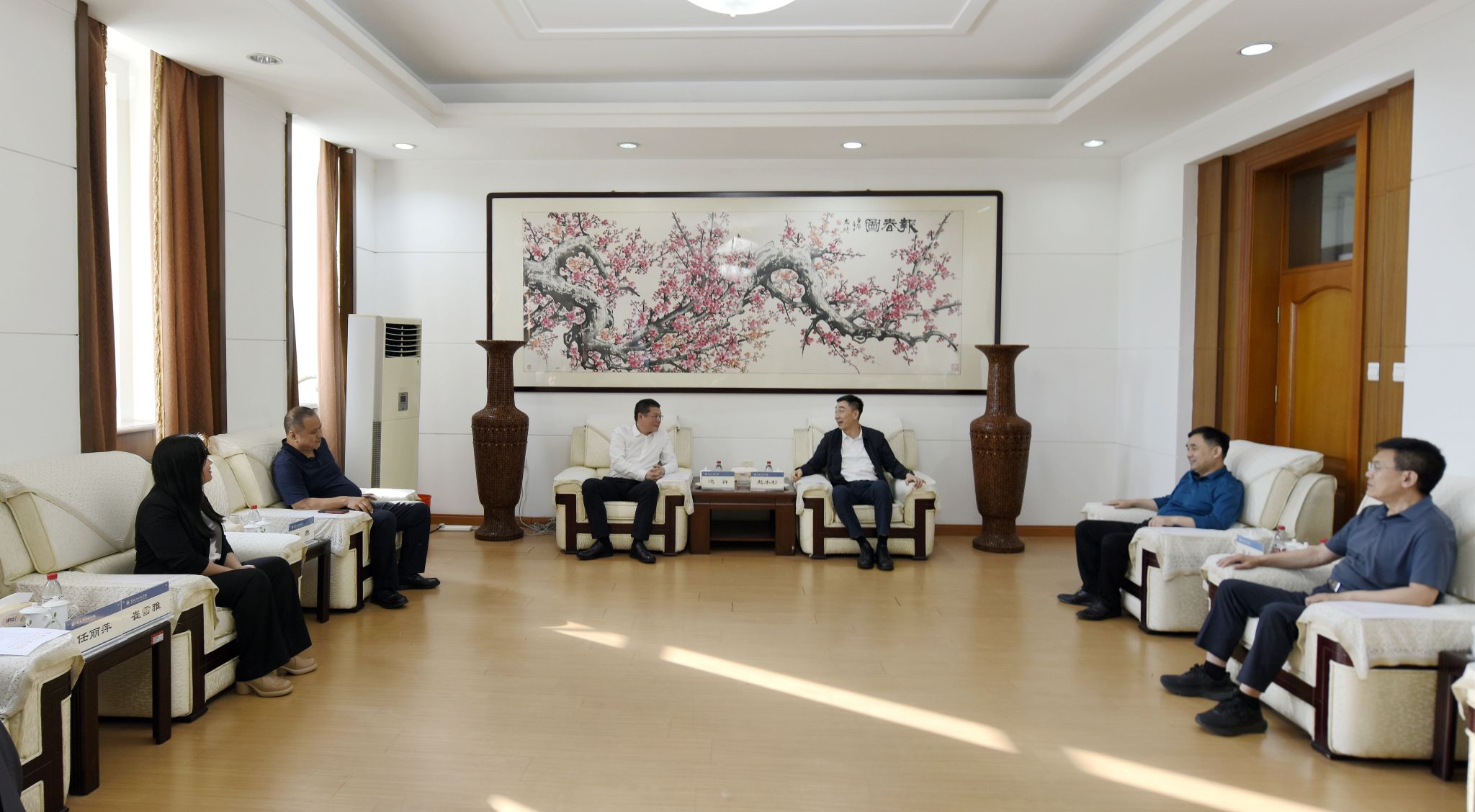 科大讯飞股份有限公司一行来校访问交流