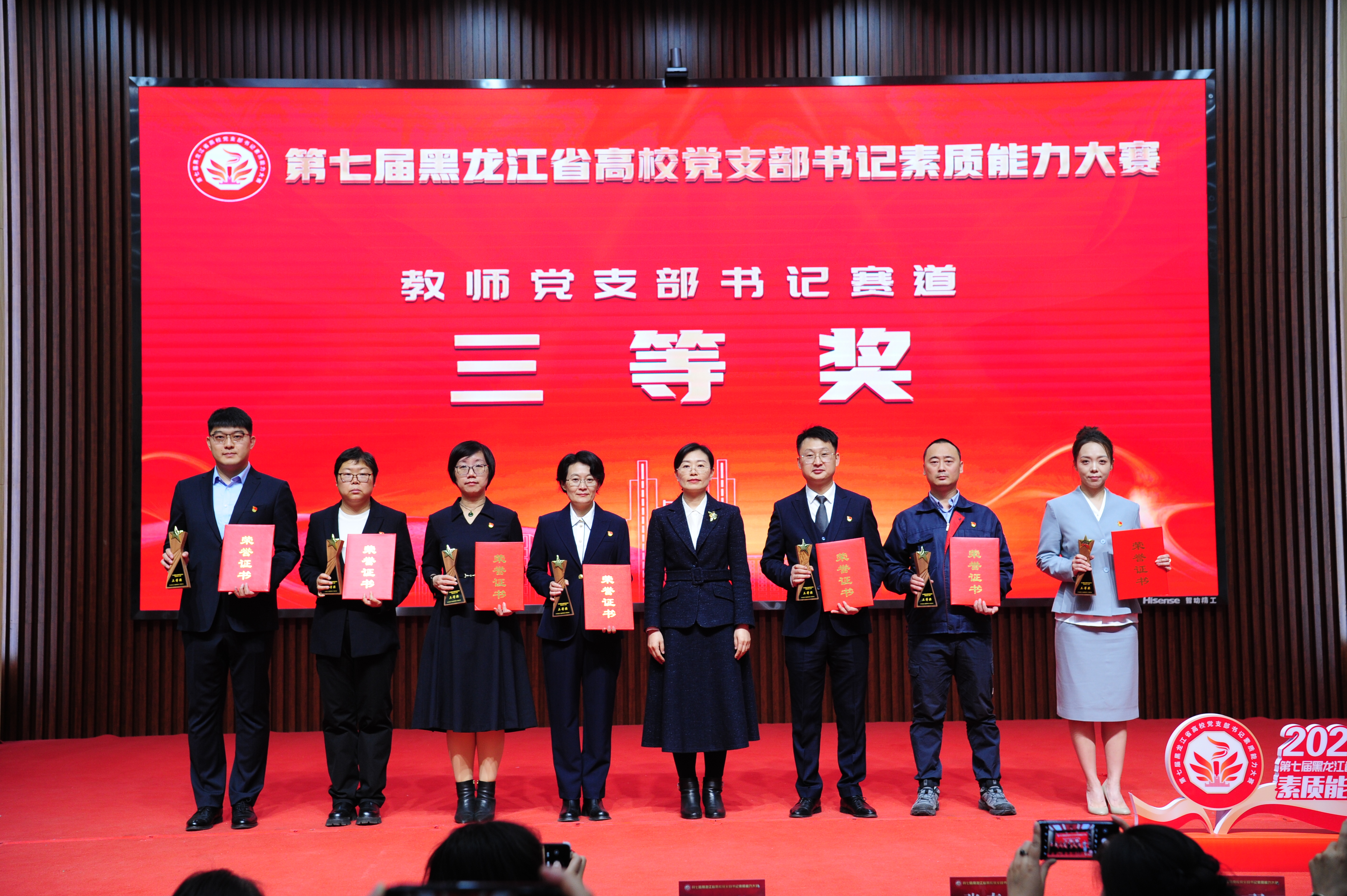 喜报丨我校党支部书记在第七届黑龙江省高校党支部书记素质能力大赛中喜获佳绩