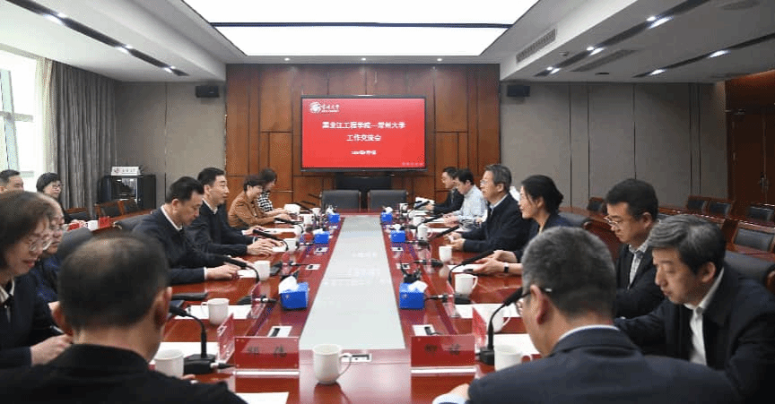 学校领导赴常州大学开展调研交流并慰问跟岗锻炼干部